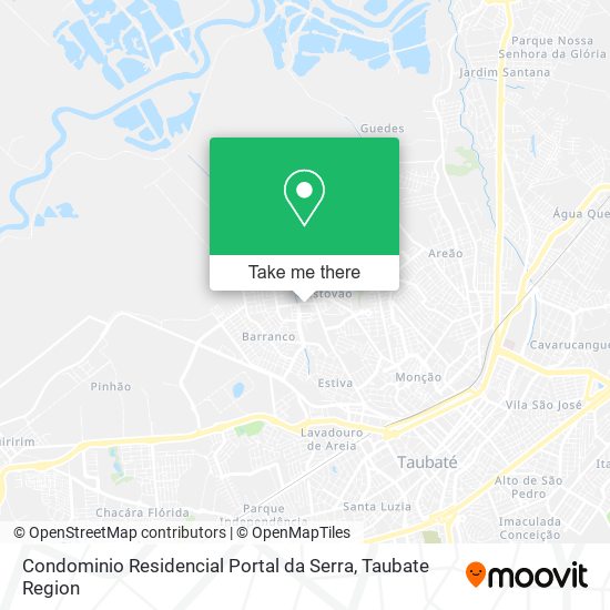 Condominio Residencial Portal da Serra map