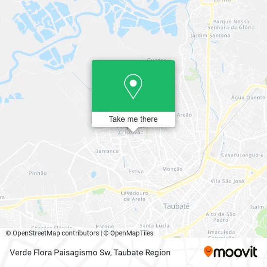 Verde Flora Paisagismo Sw map