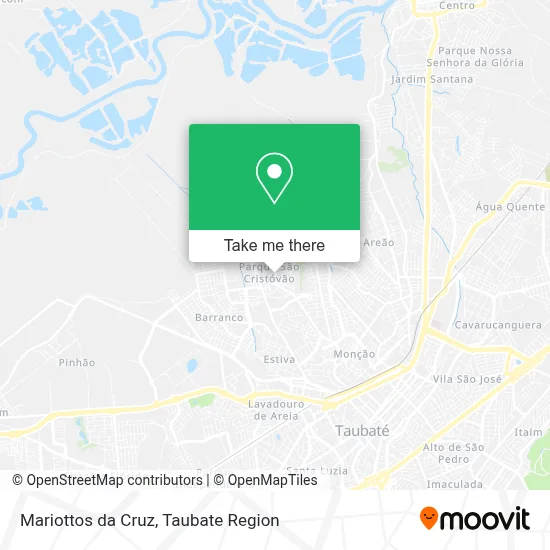 Mariottos da Cruz map