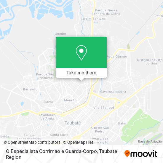 O Especialista Corrimao e Guarda-Corpo map