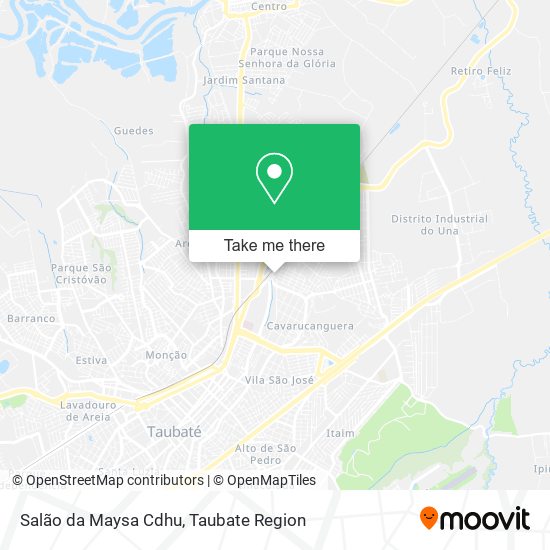 Salão da Maysa Cdhu map