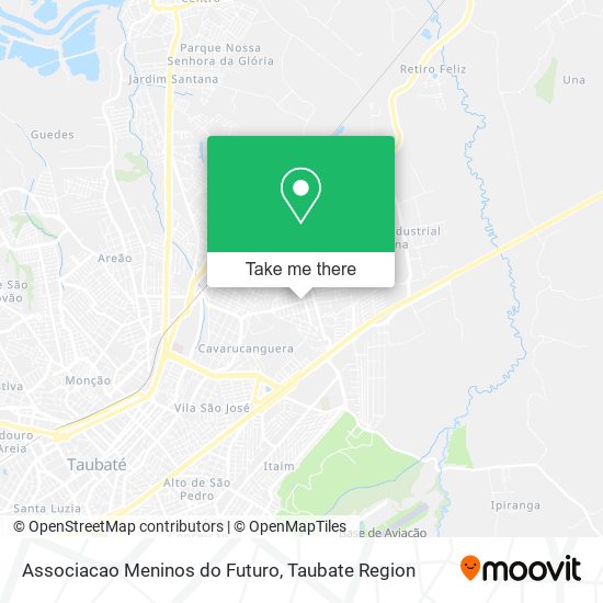Associacao Meninos do Futuro map
