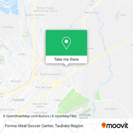 Forma Ideal Soccer Center map