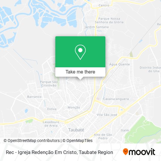 Rec - Igreja Redenção Em Cristo map