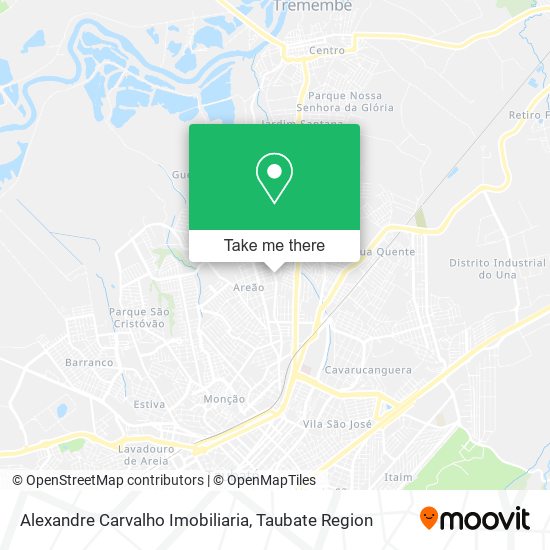 Alexandre Carvalho Imobiliaria map