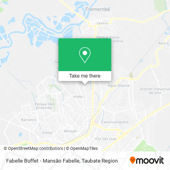 Fabelle Buffet - Mansão Fabelle map