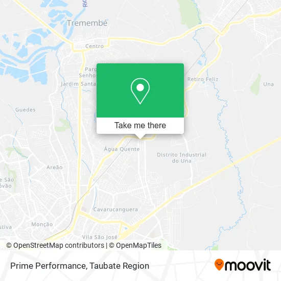 Prime Performance map