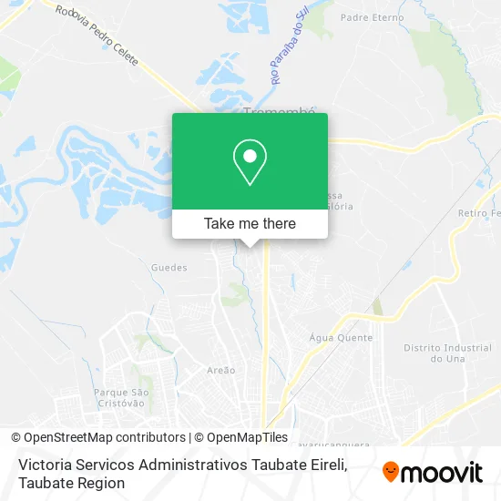 Victoria Servicos Administrativos Taubate Eireli map