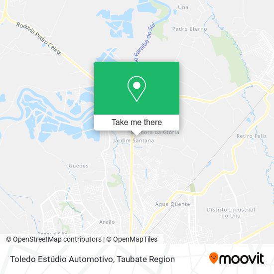 Mapa Toledo Estúdio Automotivo