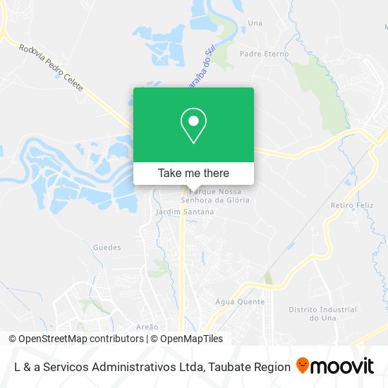 L & a Servicos Administrativos Ltda map