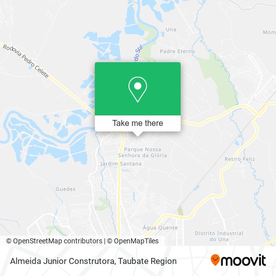 Almeida Junior Construtora map