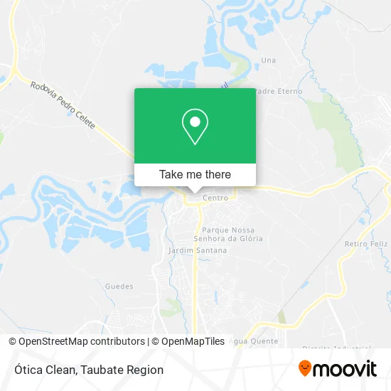 Ótica Clean map