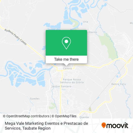 Mega Vale Marketing Eventos e Prestacao de Servicos map
