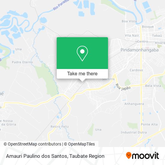 Amauri Paulino dos Santos map
