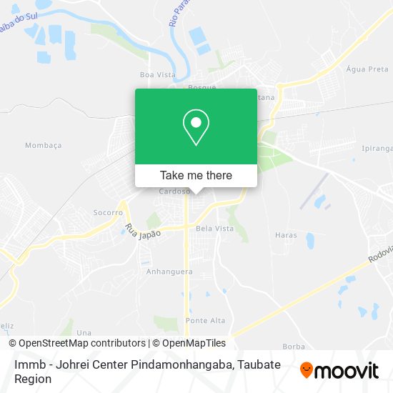 Immb - Johrei Center Pindamonhangaba map
