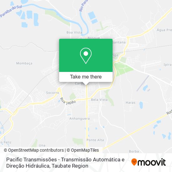 Pacific Transmissões - Transmissão Automática e Direção Hidráulica map