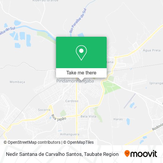 Mapa Nedir Santana de Carvalho Santos