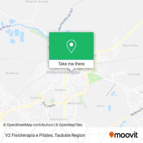 V2 Fisioterapia e Pilates map