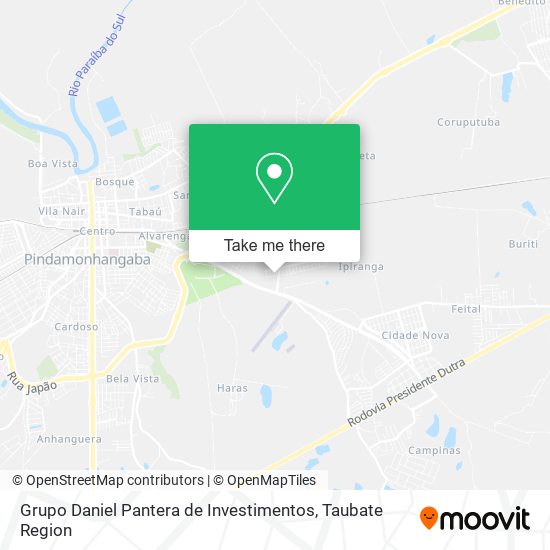 Grupo Daniel Pantera de Investimentos map