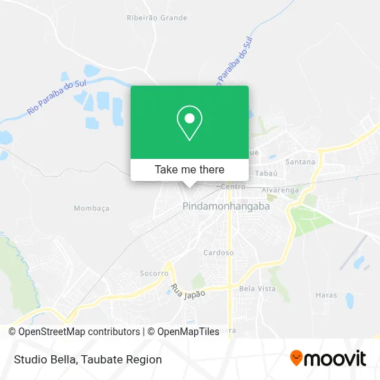 Studio Bella map