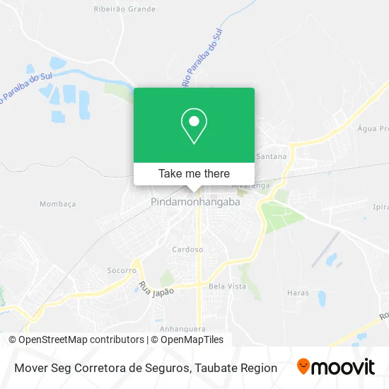 Mover Seg Corretora de Seguros map