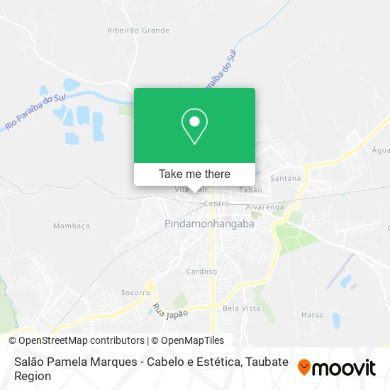 Salão Pamela Marques - Cabelo e Estética map