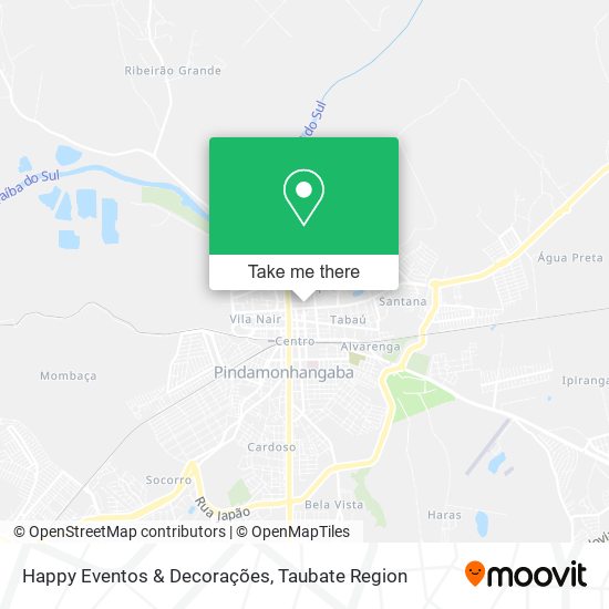 Happy Eventos & Decorações map