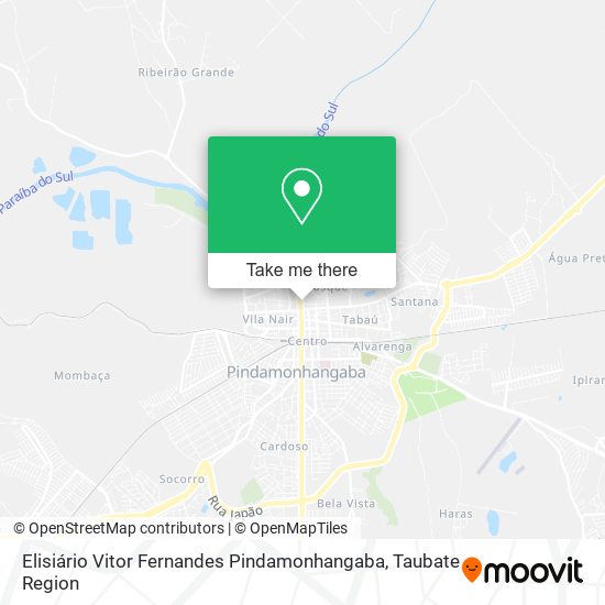 Elisiário Vitor Fernandes Pindamonhangaba map