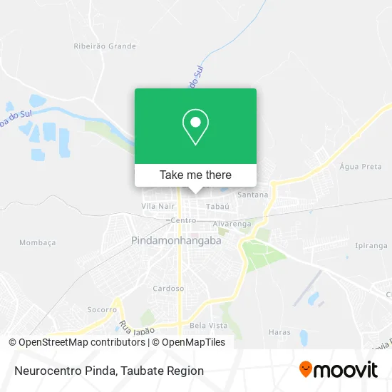 Neurocentro Pinda map