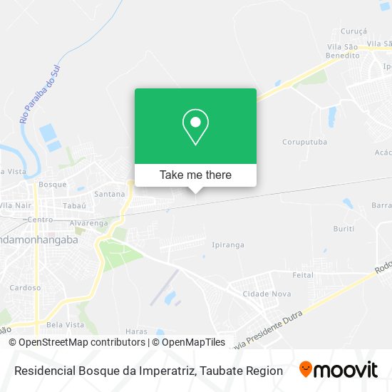 Residencial Bosque da Imperatriz map