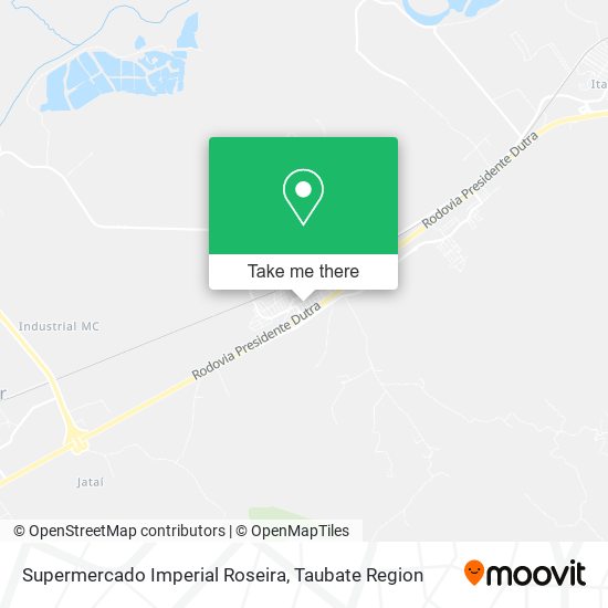 Supermercado Imperial Roseira map