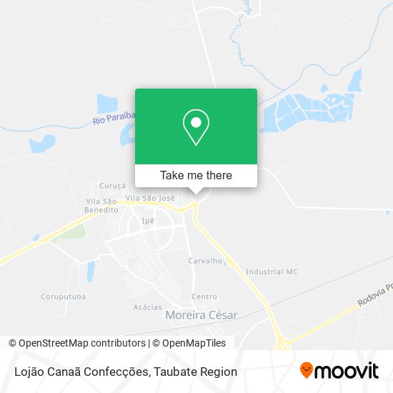 Lojão Canaã Confecções map