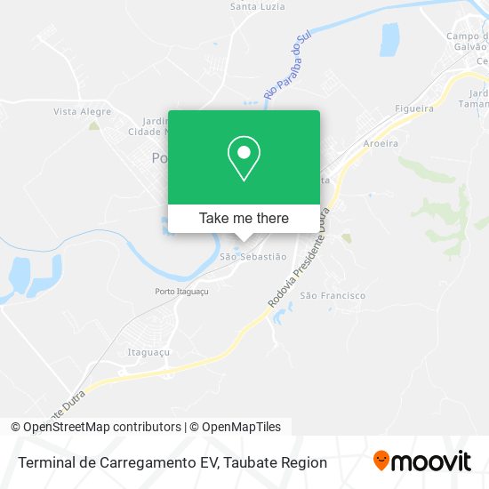 Terminal de Carregamento EV map