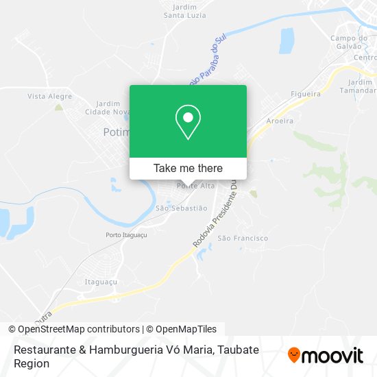 Restaurante & Hamburgueria Vó Maria map