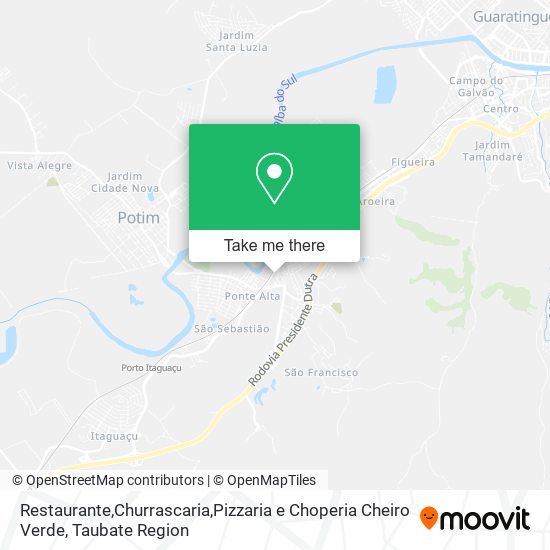 Restaurante,Churrascaria,Pizzaria e Choperia Cheiro Verde map