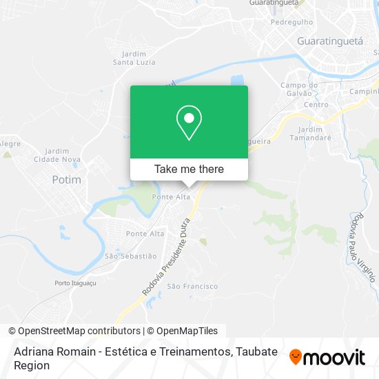 Adriana Romain - Estética e Treinamentos map