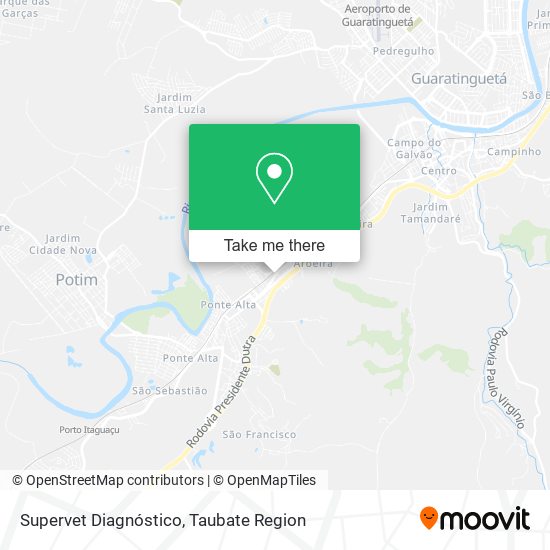 Supervet Diagnóstico map