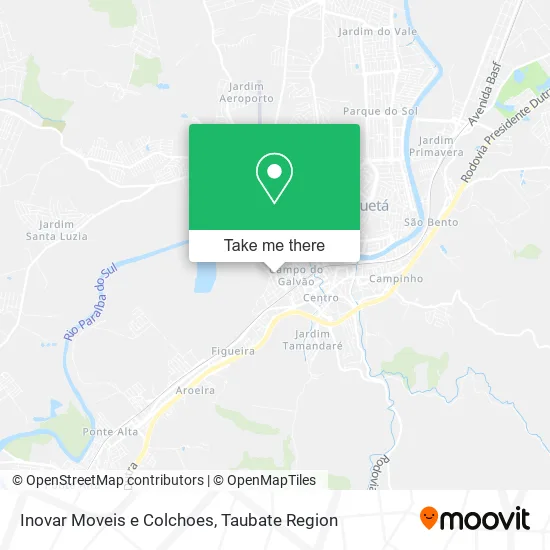 Inovar Moveis e Colchoes map