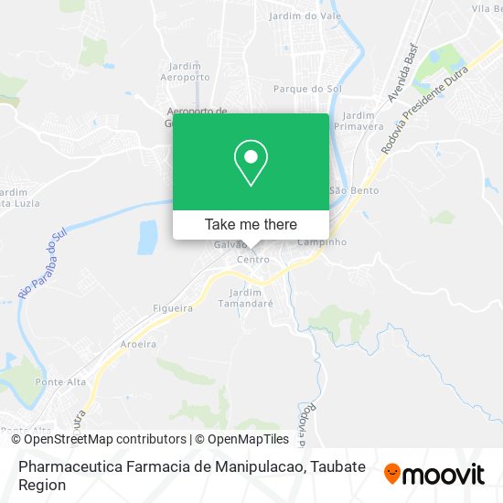 Pharmaceutica Farmacia de Manipulacao map