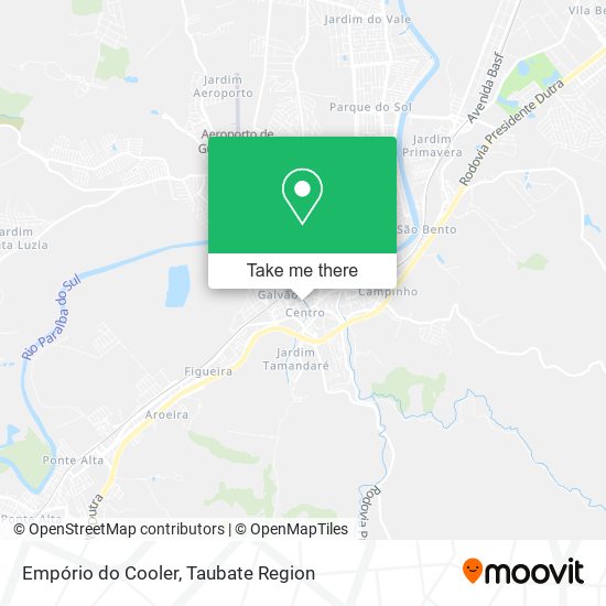 Empório do Cooler map