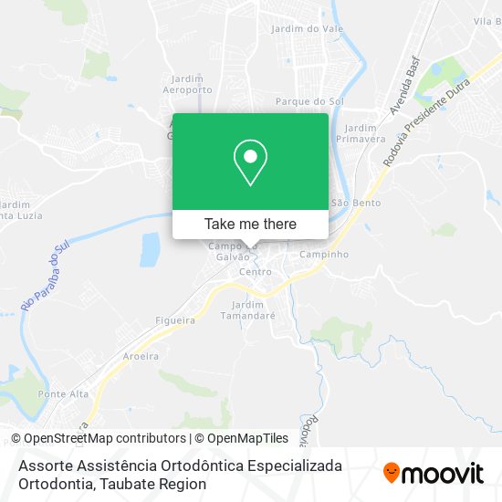 Assorte Assistência Ortodôntica Especializada Ortodontia map