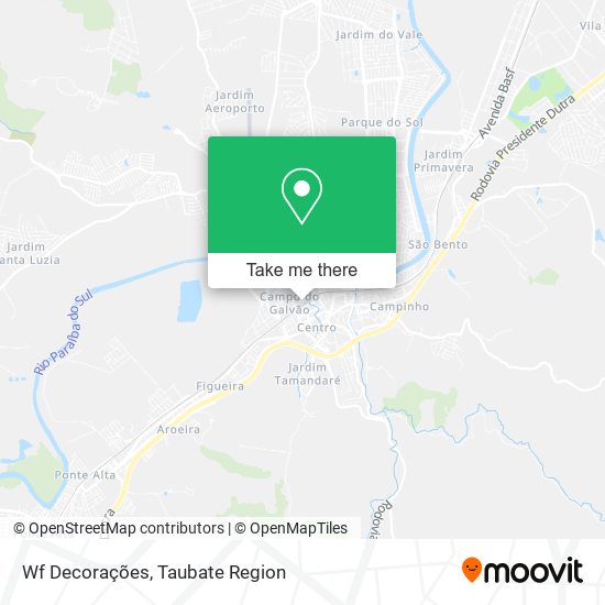 Wf Decorações map