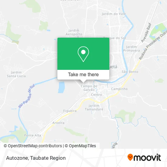 Autozone map