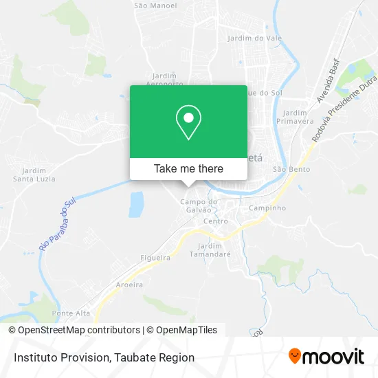 Instituto Provision map