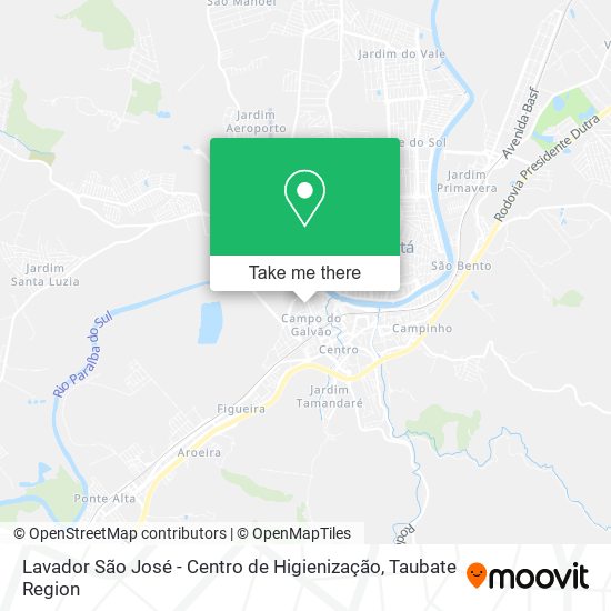 Lavador São José - Centro de Higienização map