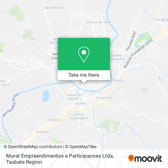 Murat Empreendimentos e Participacoes Ltda map