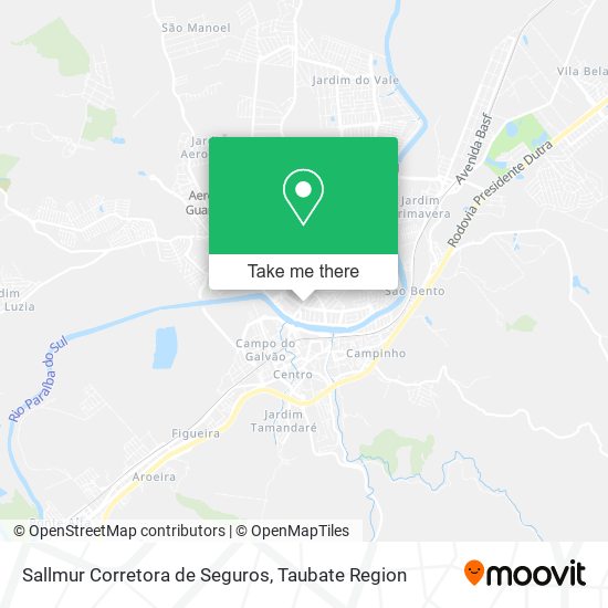 Sallmur Corretora de Seguros map
