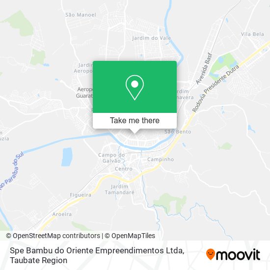Spe Bambu do Oriente Empreendimentos Ltda map