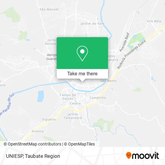 UNIESP map