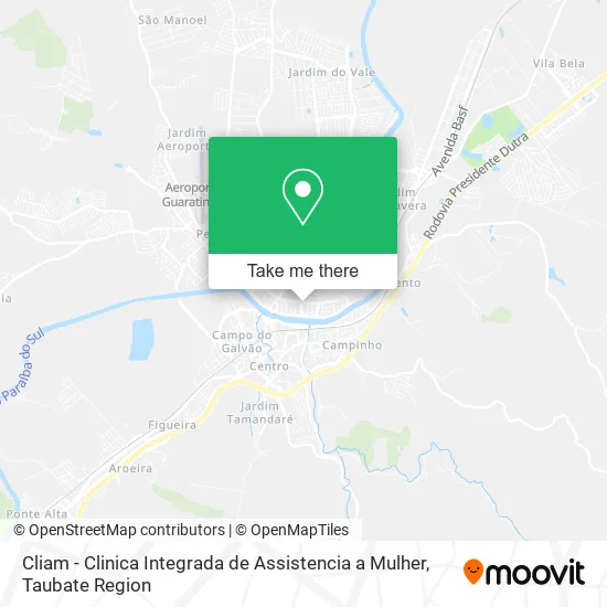 Cliam - Clinica Integrada de Assistencia a Mulher map